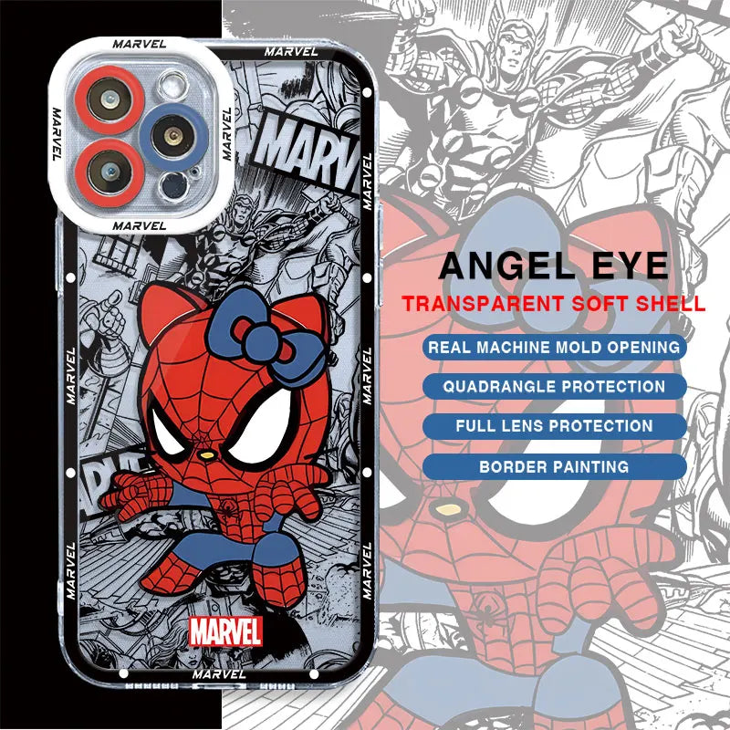 Marvel Hello Kitty Silicone Phone Case