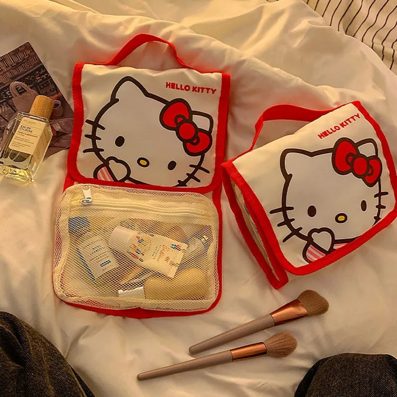 Hello Kitty Portable Cosmetic Bag