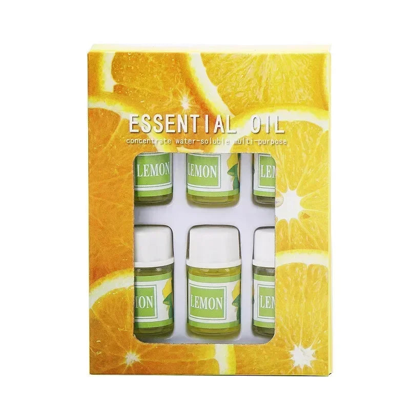 6pcs Plant Water Soluble Parfum Essential Oils For Humidifier Air Purifier Incense Perfume Aroma Diffuser Fragrance Humidifier