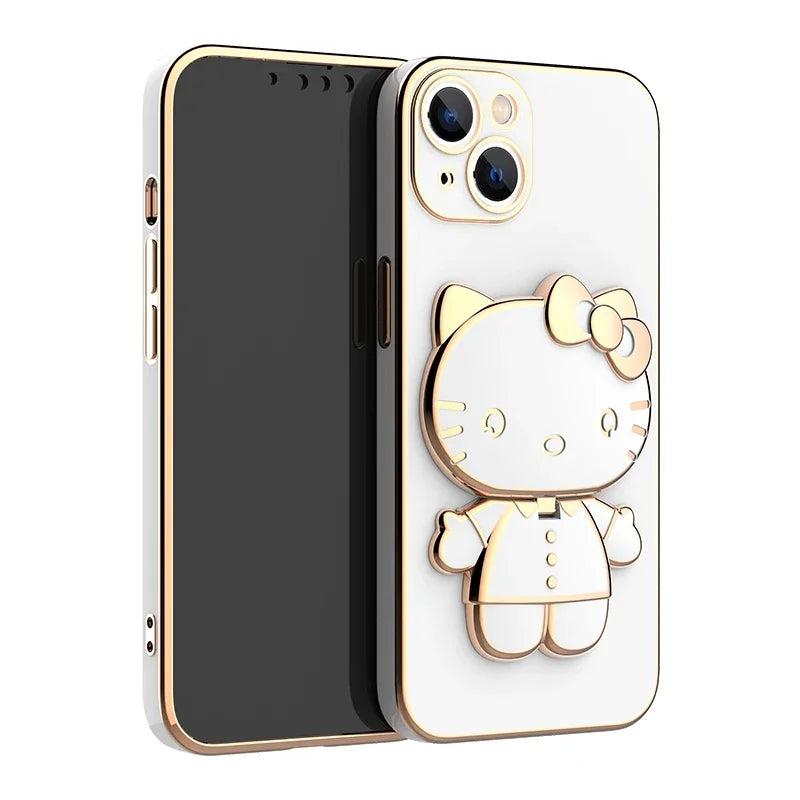 Hello Kitty Mirror Bracket Holder Case