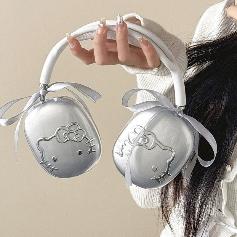 Hello Kitty Headphone Silicone Case For Apple Airpods Max Protective Cover