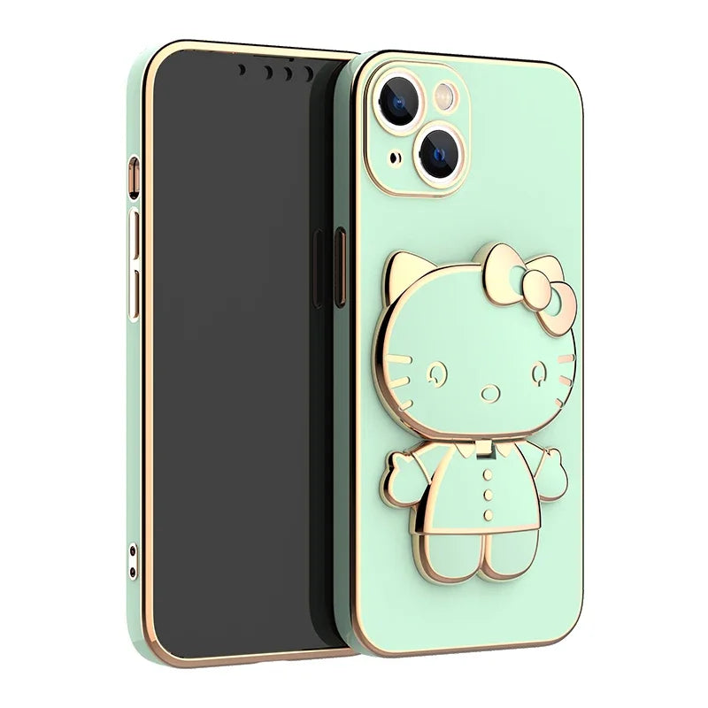 Hello Kitty Mirror Bracket Holder Case