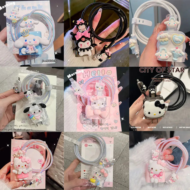 Hello Kitty iPhone Charger Protective Cover 20W