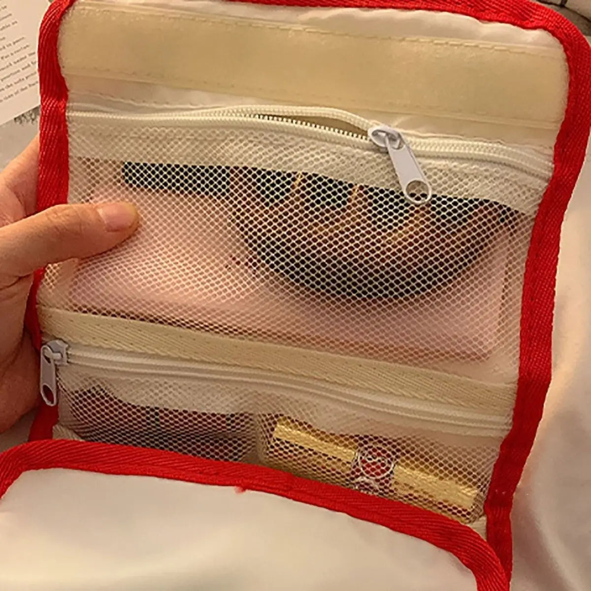 Hello Kitty Portable Cosmetic Bag