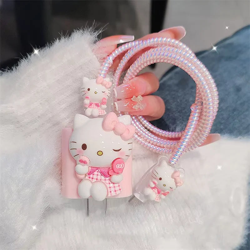 Hello Kitty iPhone Charger Protective Cover 20W