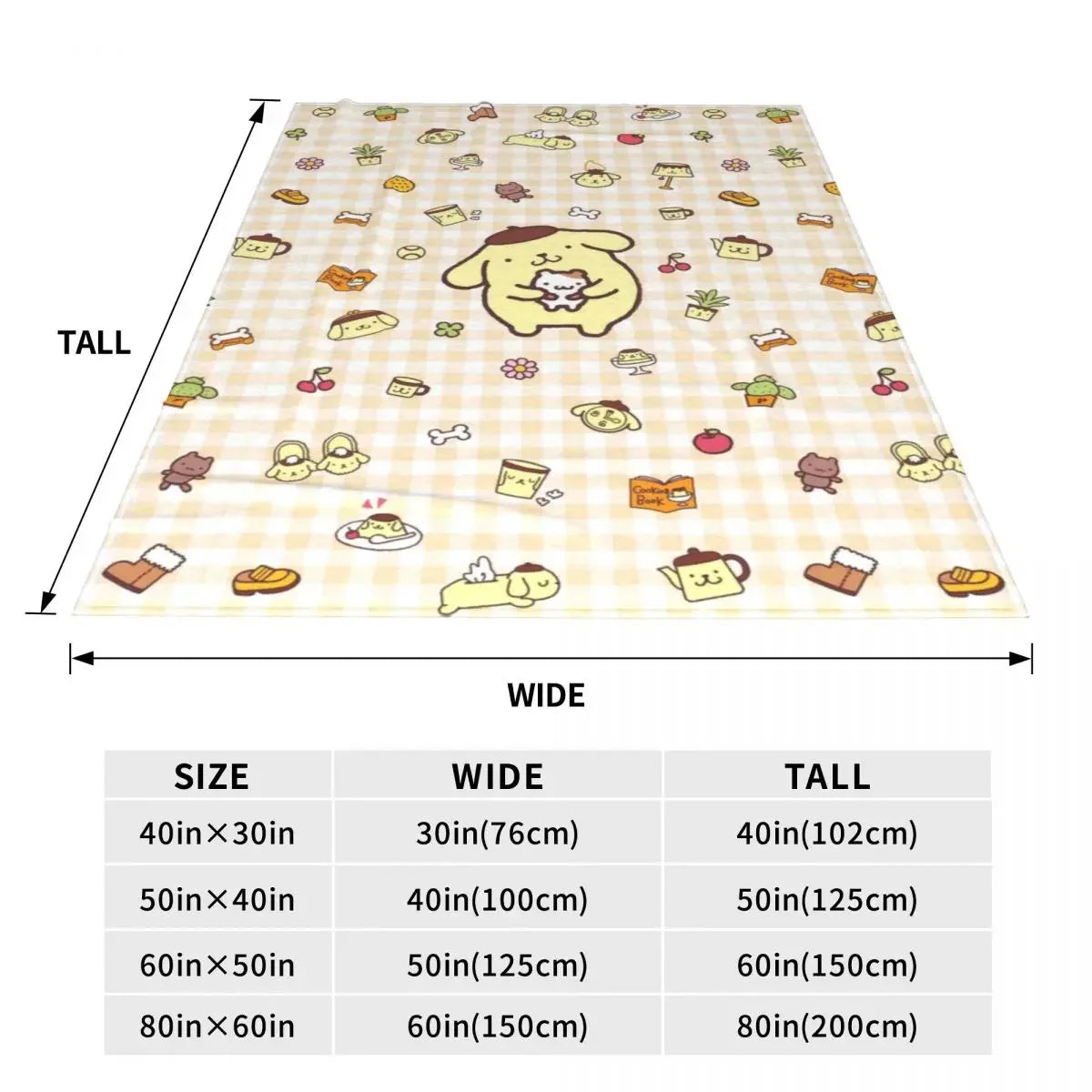 Hello Kitty & Friends Soft Blanket