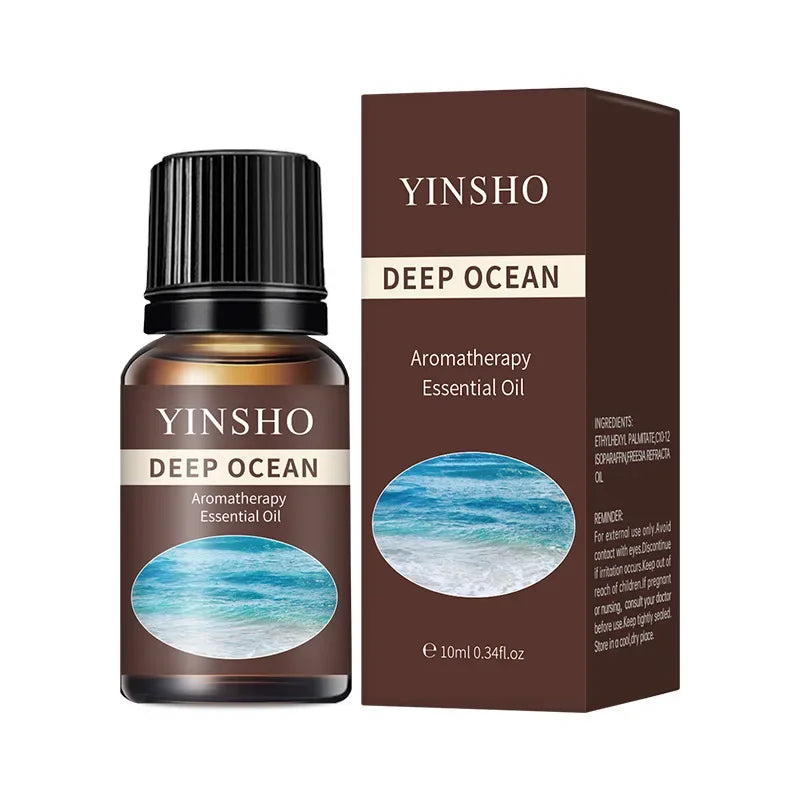 8 Bottles 10ml Oil Soluble Essential Oil Air Freshening Diffuser Stone Candle Specialty Botanical Essential Oil Candle Scents