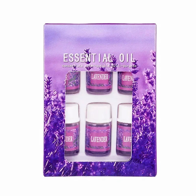 6pcs Plant Water Soluble Parfum Essential Oils For Humidifier Air Purifier Incense Perfume Aroma Diffuser Fragrance Humidifier