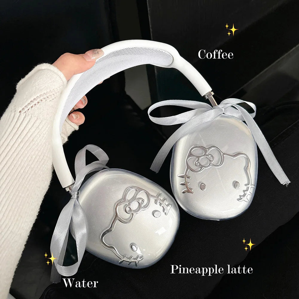 Hello Kitty Headphone Silicone Case For Apple Airpods Max Protective Cover