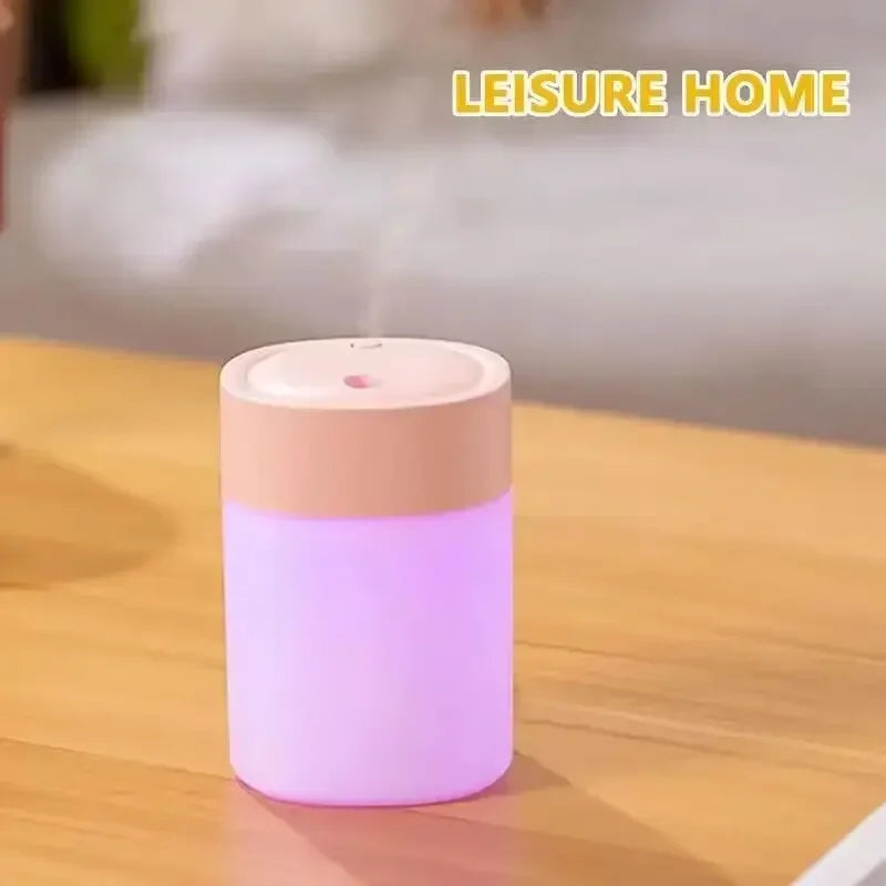 200ML Mini Air Humidifier USB Aroma Essential Oil Diffuser For Home Car Ultrasonic Mist Maker with LED Night Lamp Diffuser